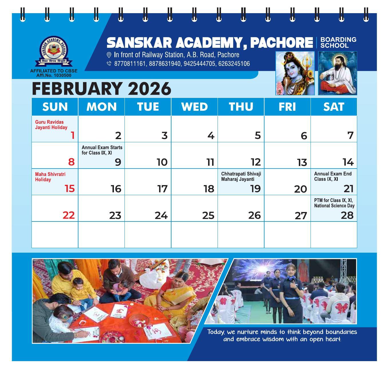 Calendar Page 2