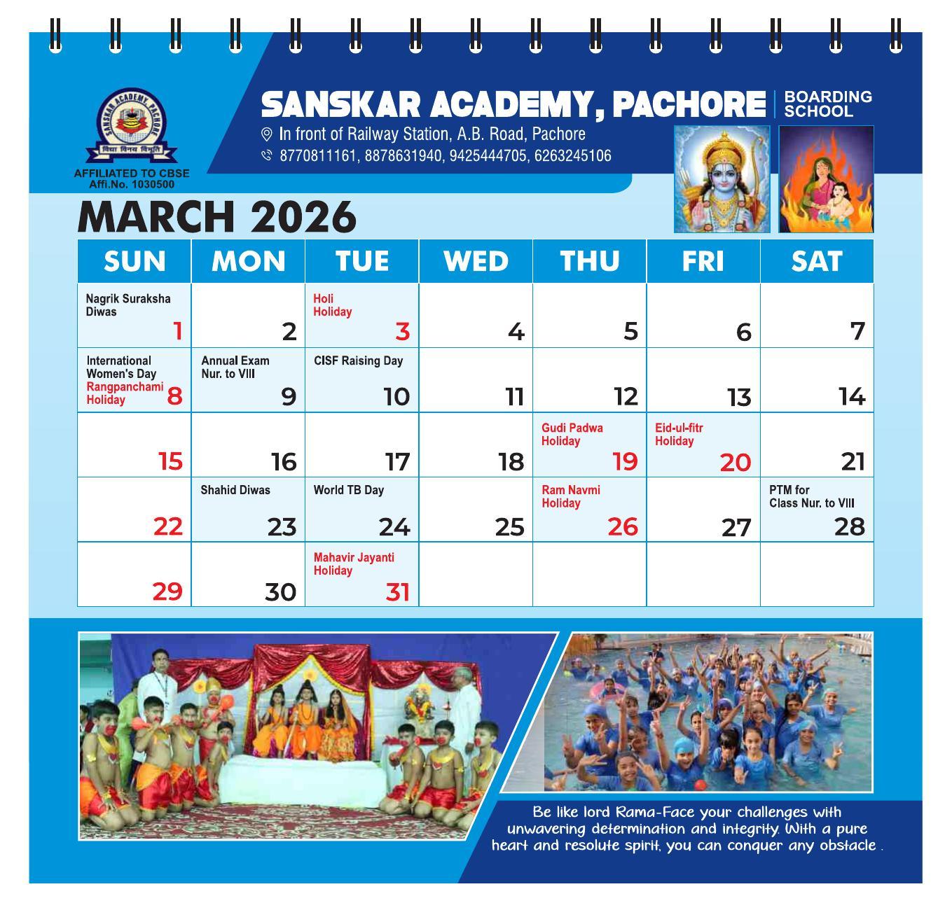 Calendar Page 2