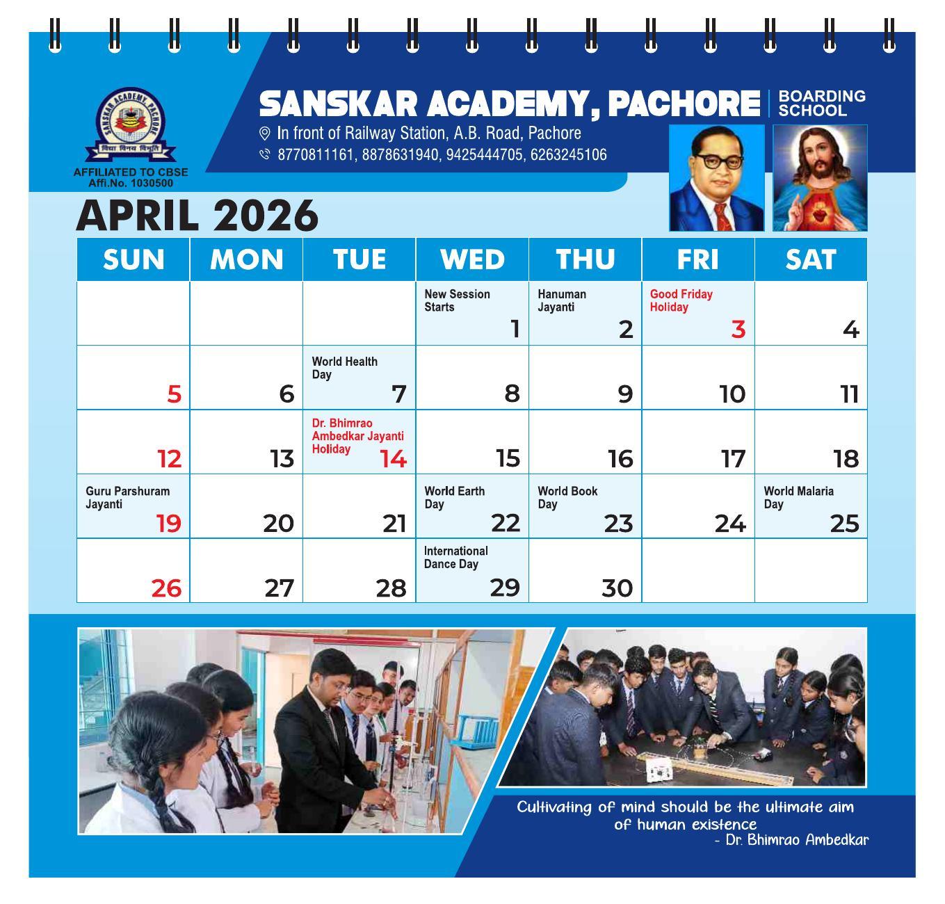 Calendar Page 2