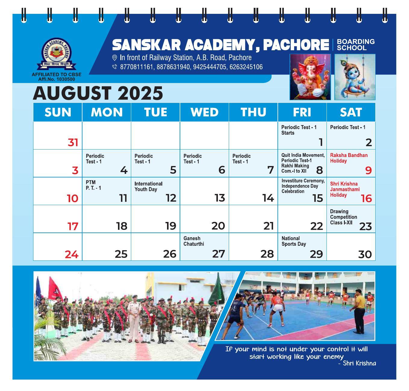 Calendar Page 2
